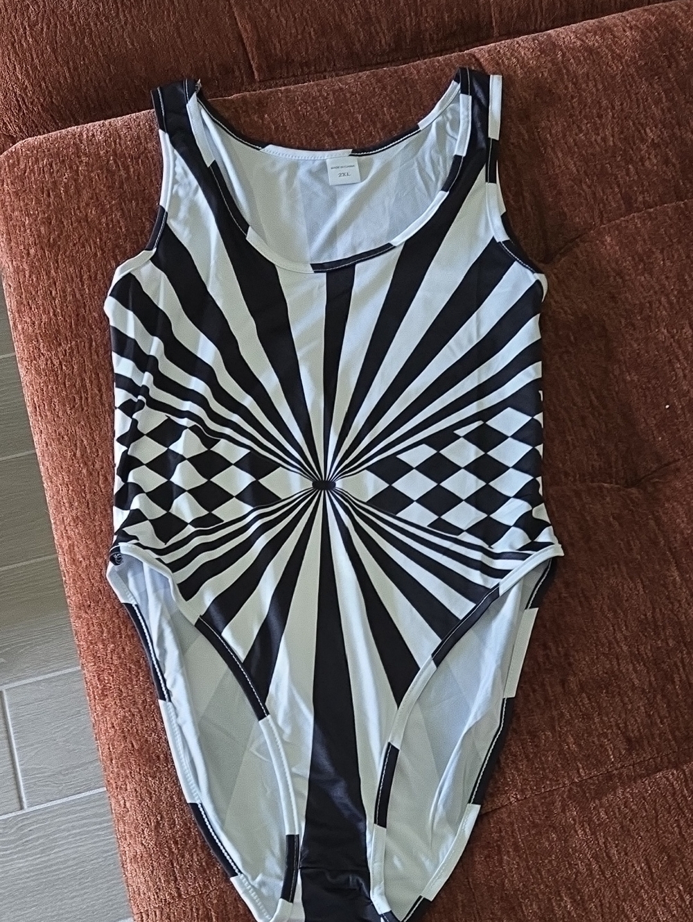 Black & White Swimsuit